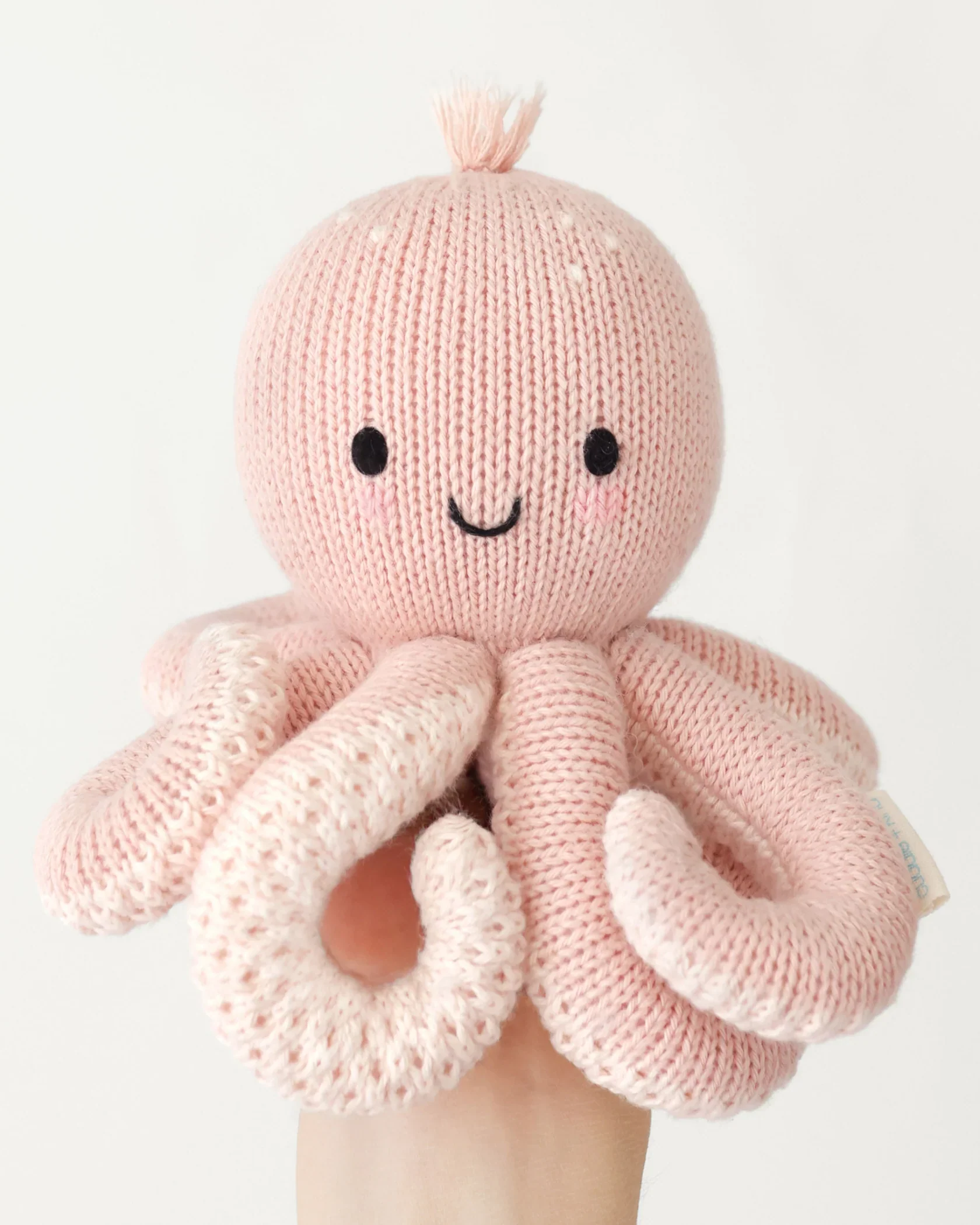 Baby octopus (soft coral pink) - Image 2