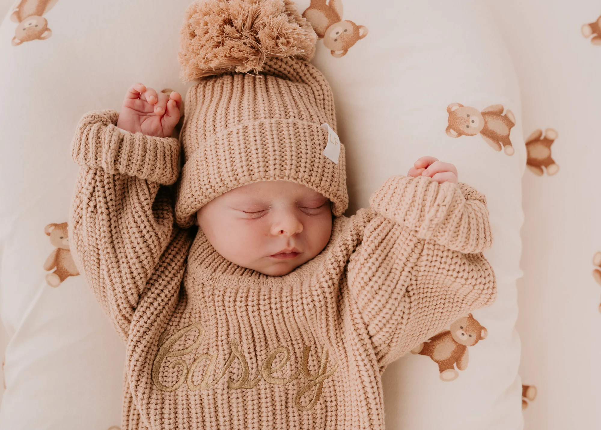 Chunky Knit Jumper | Teddy - Image 4