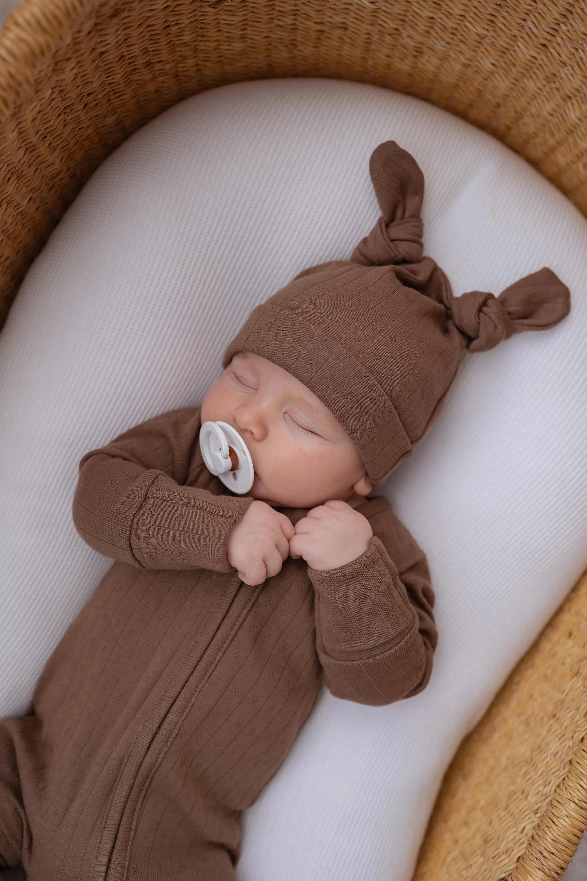 Essential Zip Romper | Chocolate - Image 8
