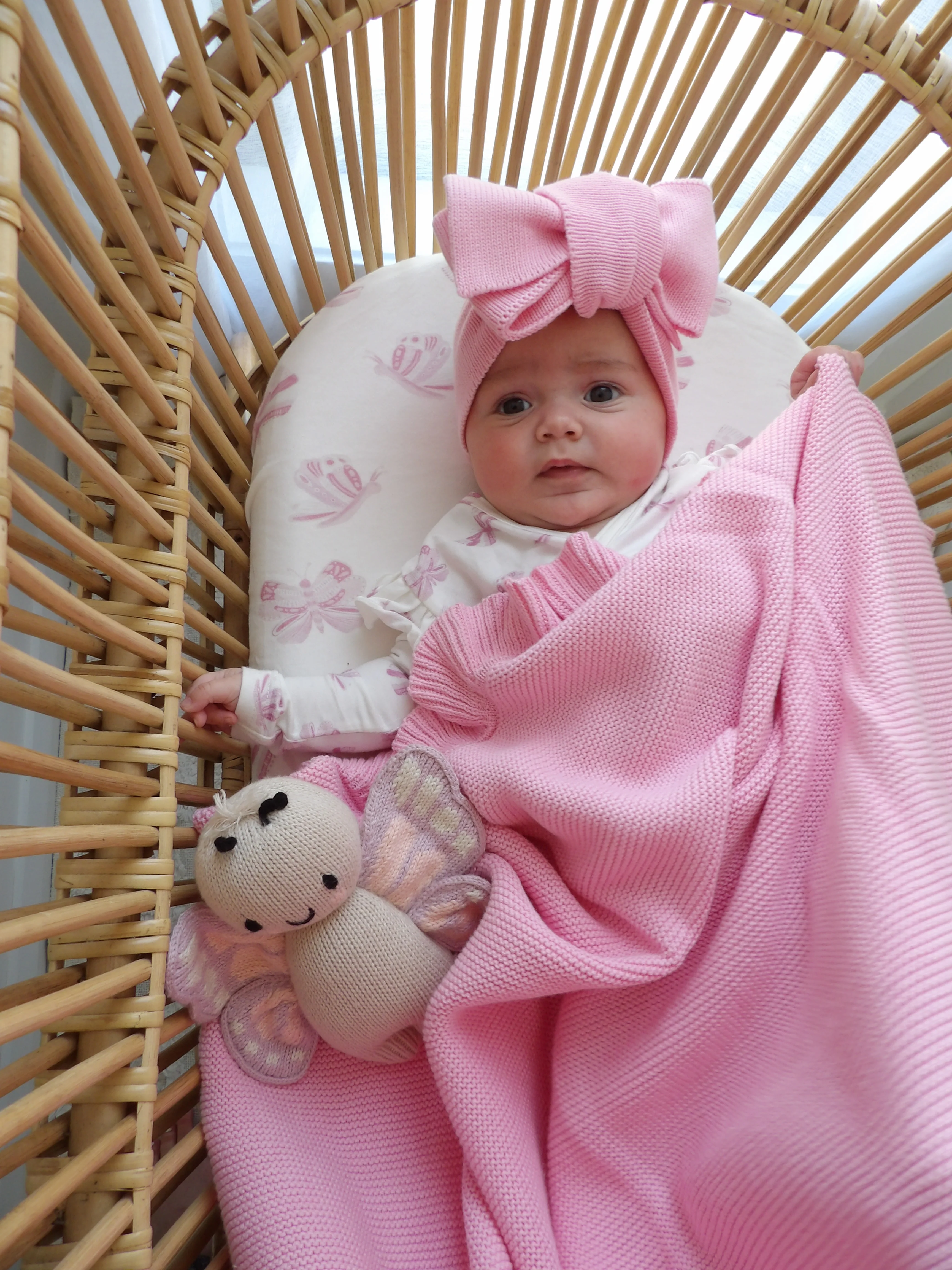 Frill Knit Blanket | Marshmallow - Image 6
