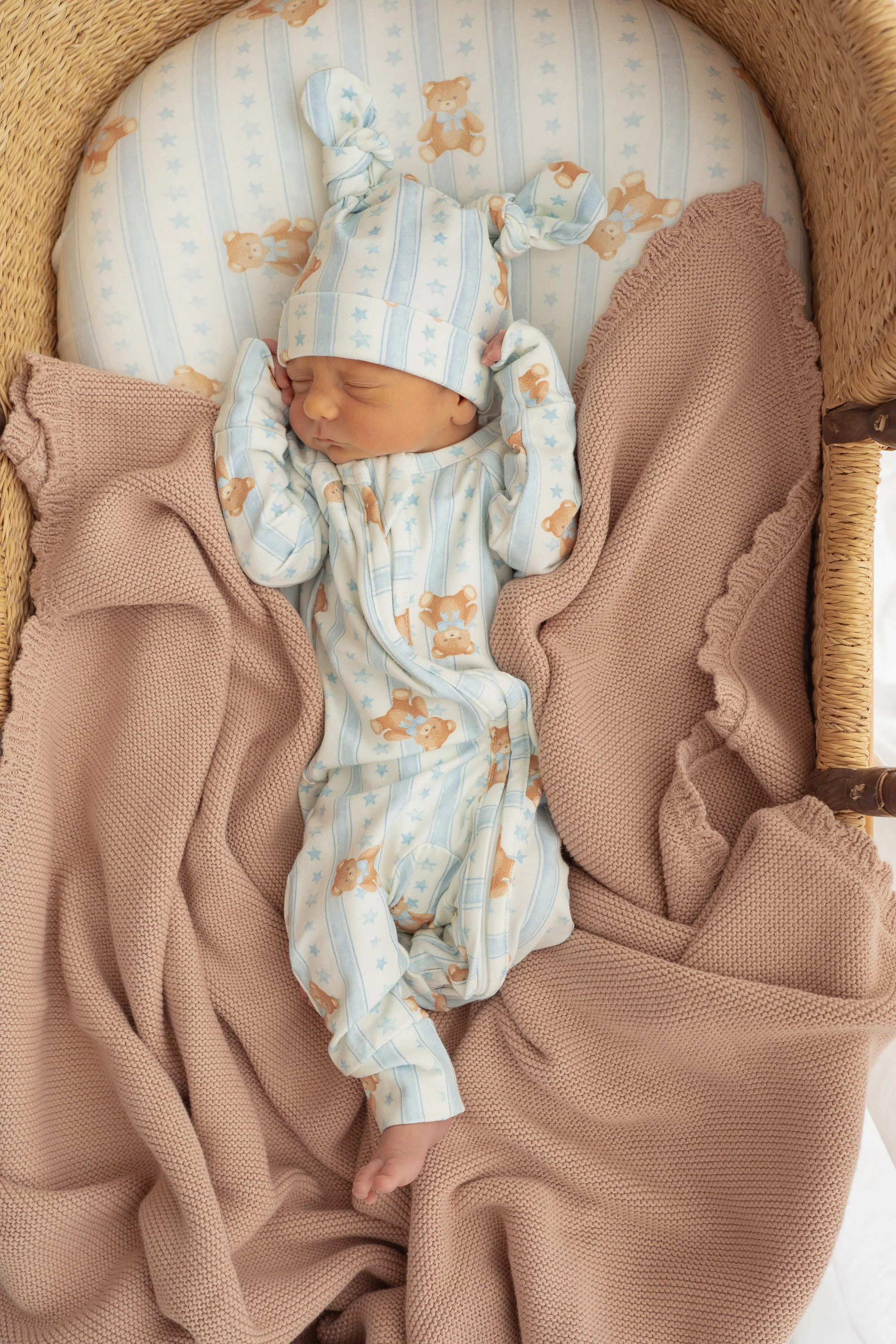 Heirloom Knit Blanket | Teddy - Image 4