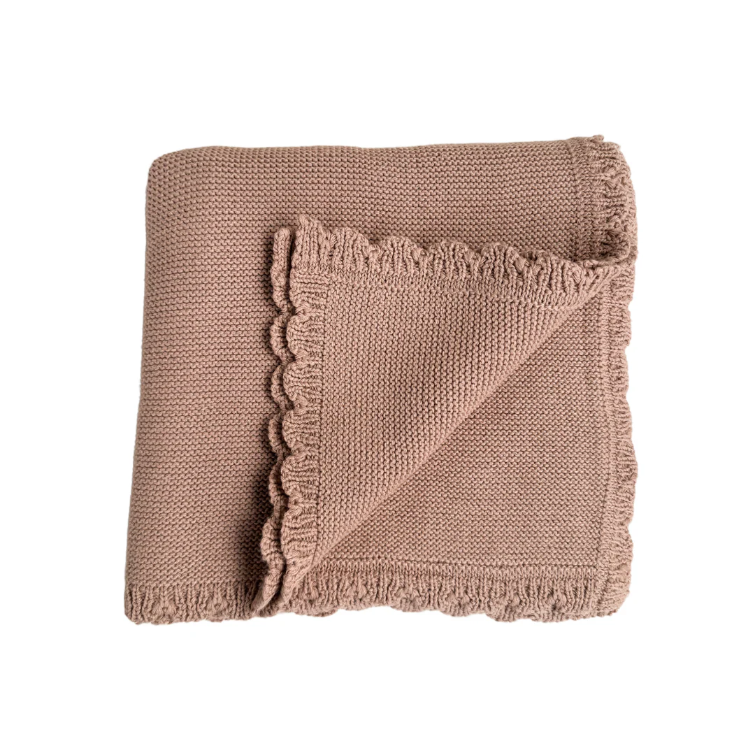 Heirloom Knit Blanket | Teddy - Image 5