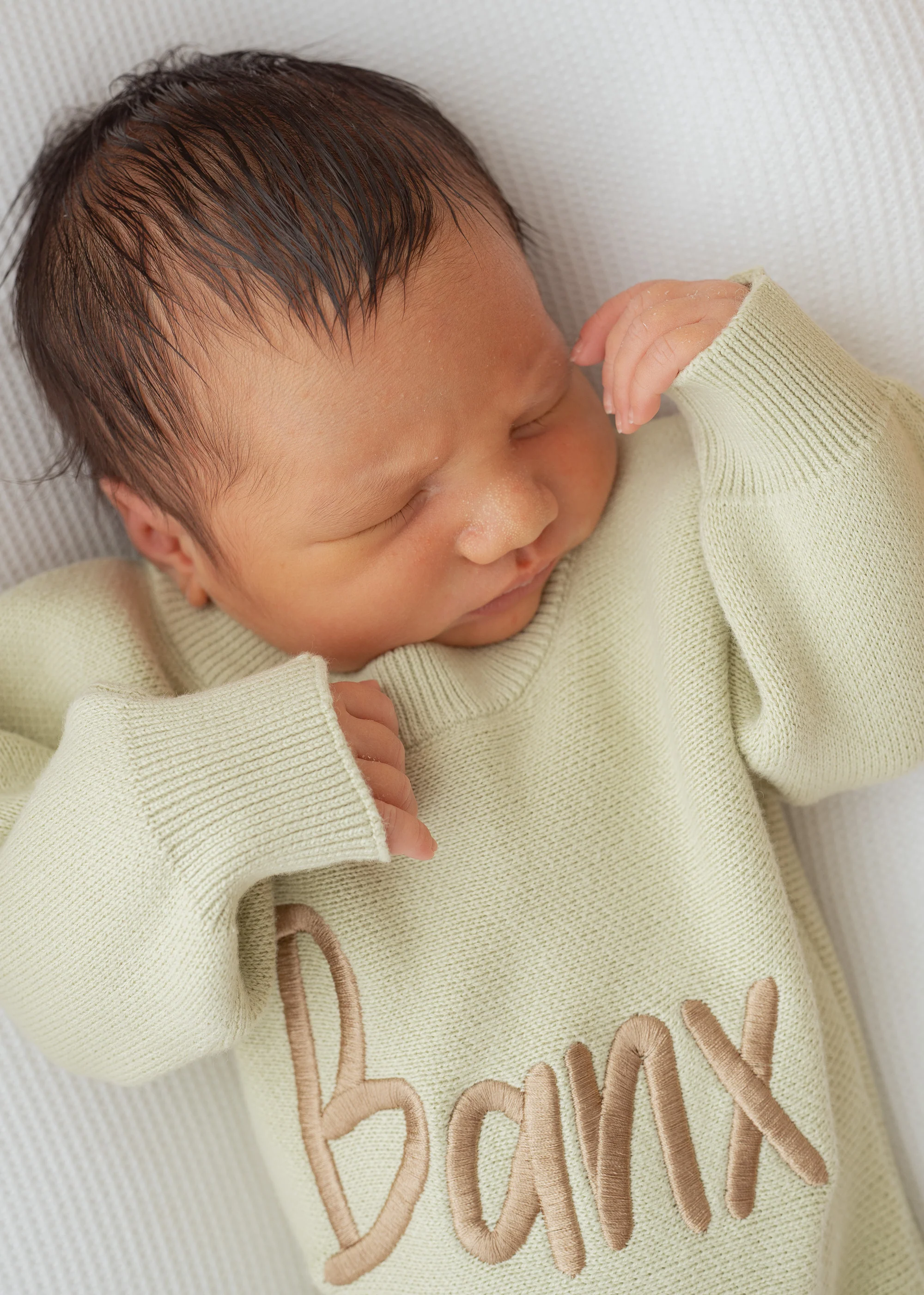 Knit Romper | Matcha - Image 12
