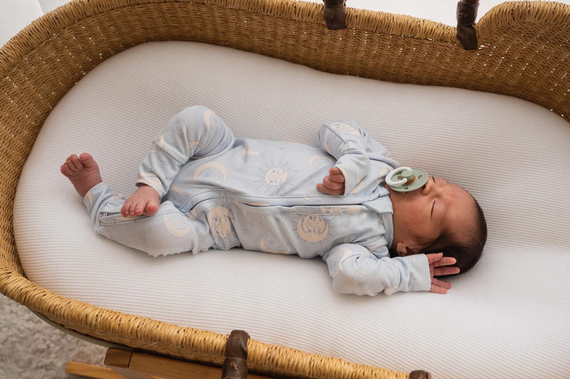 Zip Romper | Celestial Blue - Image 4