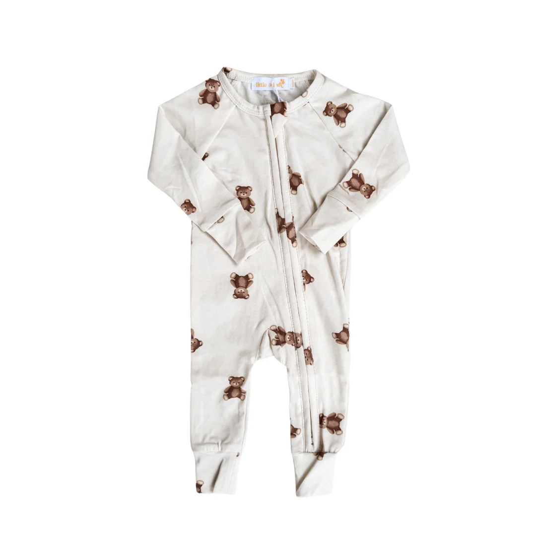 Zip Romper | Teddies - Image 3